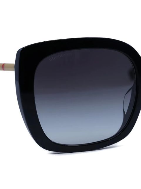 Burberry Caroll square full-rim sunglasses - Black