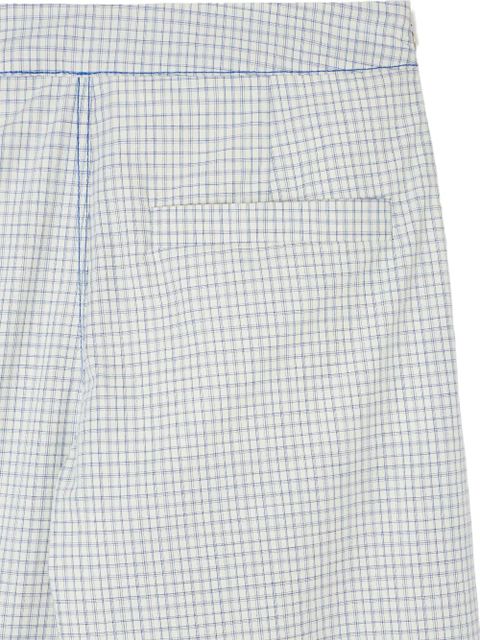 Sunnei check-paneled skirt - White - zdjęcie produktu nr 2