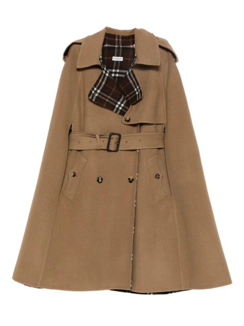 Burberry wool cape - Brown - zdjęcie produktu nr 1