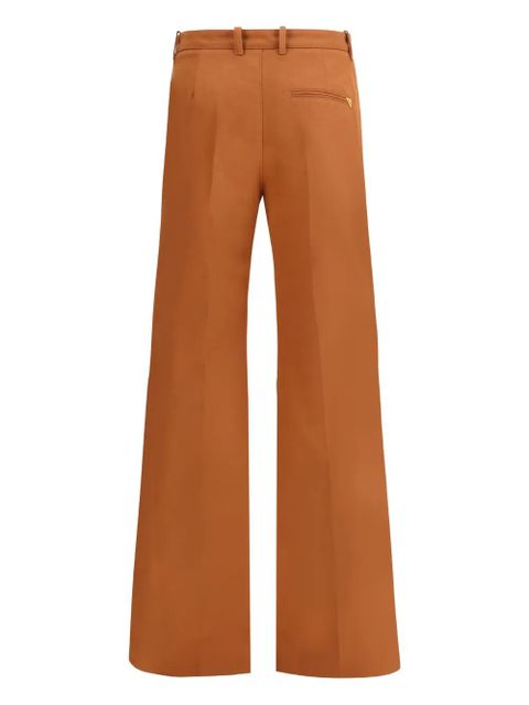 Chloé welt-pocket trousers - Brown