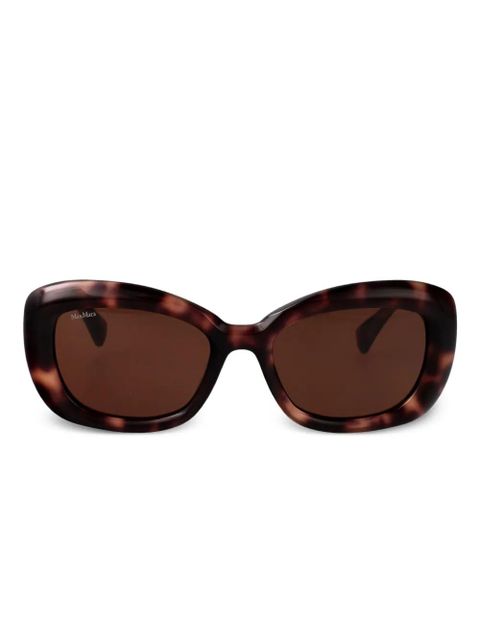 Max Mara Eyewear oval-frame sunglasses - Brown