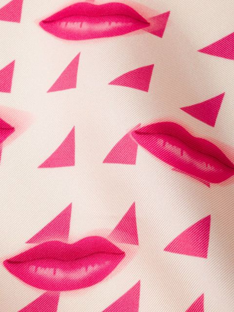 Prada silk scarf - Pink - zdjęcie produktu nr 2