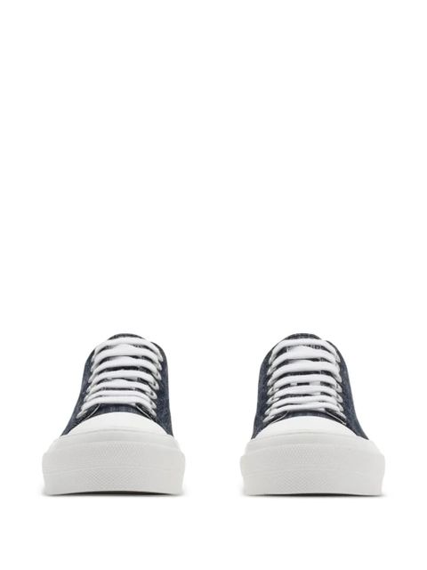 Burberry lace-up sneakers - Blue - zdjęcie produktu nr 2