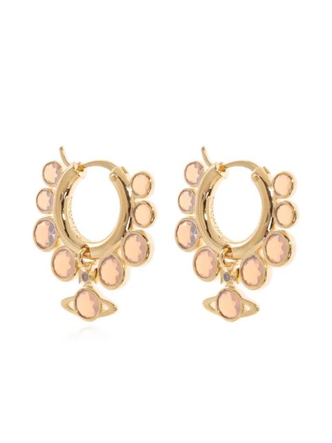 Vivienne Westwood Jenia hoop earrings - Gold - zdjęcie produktu nr 1