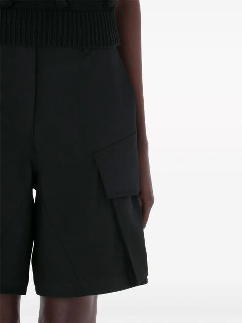 JW Anderson tailored cargo shorts - Black