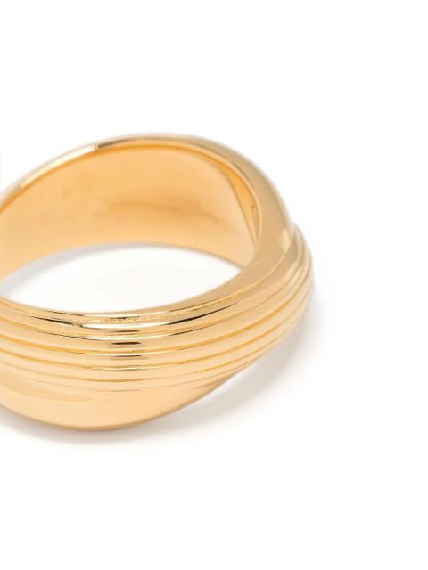 Missoma Lucy Williams Chunky Entwine ridge ring - Gold - zdjęcie produktu nr 2