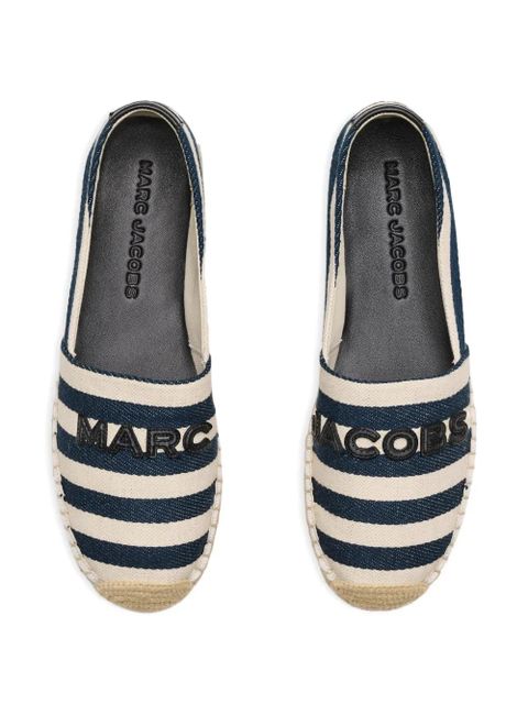 Marc Jacobs The Striped Canvas espadrilles - Blue