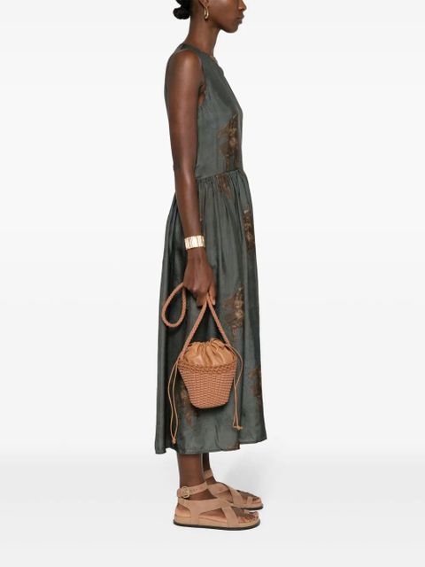 Hereu Fiol interwoven-leather bucket bag - Brown - zdjęcie produktu nr 2