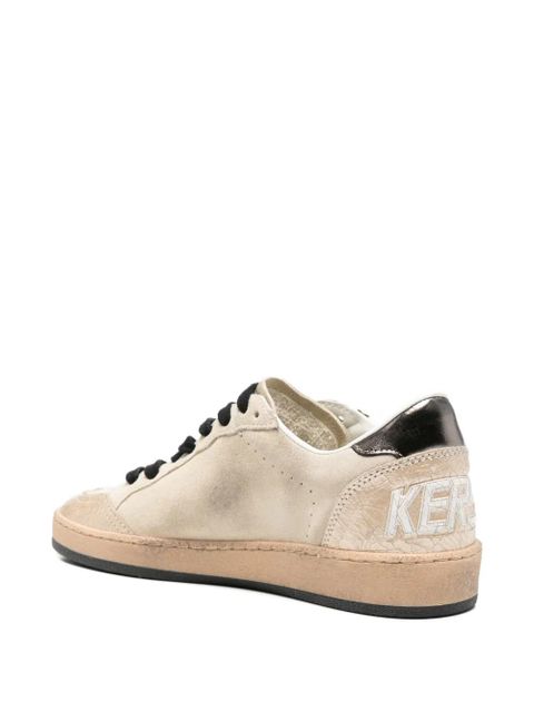 Golden Goose Ball Star suede sneakers - Neutrals