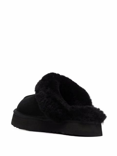 UGG shearling-lined slippers - Black