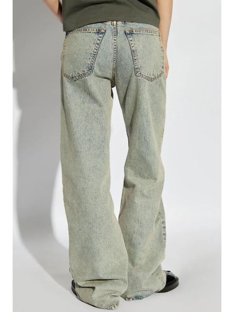 MM6 Maison Margiela low-rise wide-leg jeans - Blue