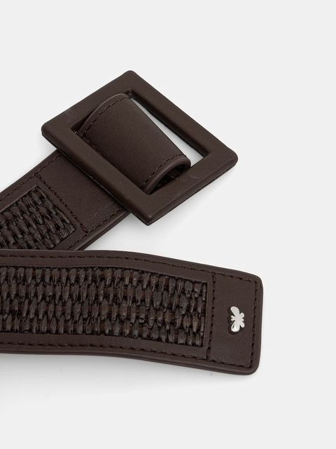 Weekend Max Mara pasek damski z imitacji skóry ABOCCA - zdjęcie produktu nr 1