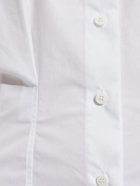 The Attico cotton fitted shirt - White