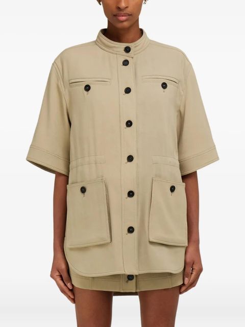 Ferragamo short-sleeve jacket - Neutrals - zdjęcie produktu nr 2