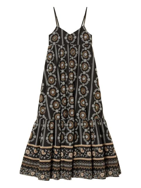 TWINSET broderie-anglaise maxi dress - Black - zdjęcie produktu nr 1