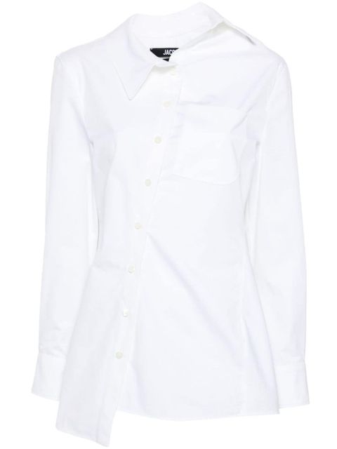 Jacquemus La Chemise Pablo cotton shirt - White - zdjęcie produktu nr 1