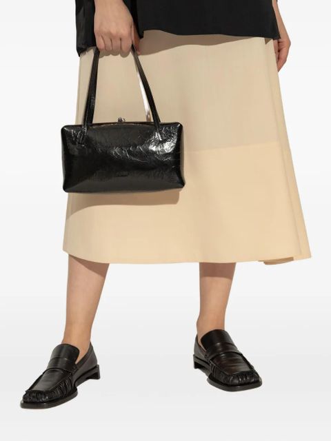 Jil Sander leather tote bag - Black