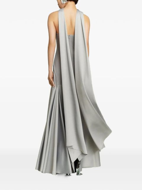 Solace London Cece halterneck maxi dress - Grey