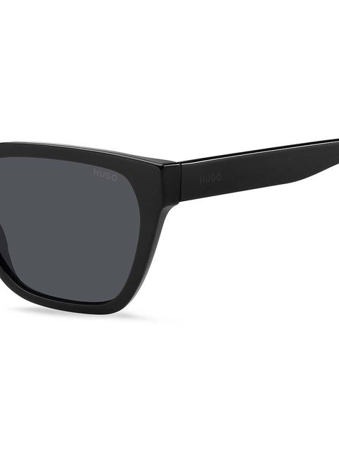 HUGO okulary przeciwsłoneczne damskie kolor czarny HG 1264/S