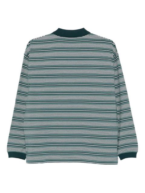 Carhartt WIP striped polo top - Green - zdjęcie produktu nr 2