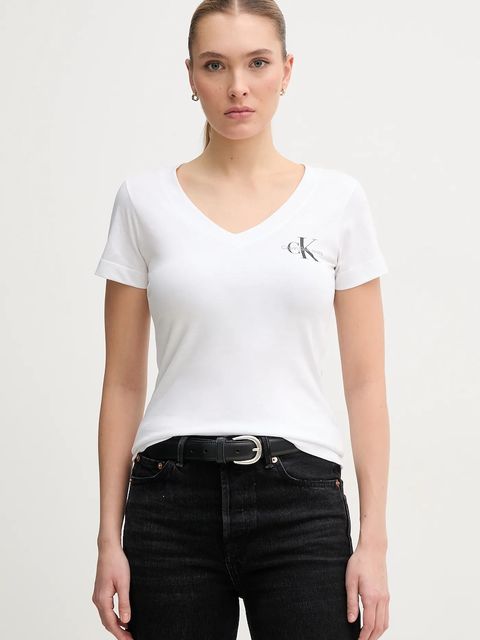 Calvin Klein Jeans t-shirt bawełniany 2-pack - zdjęcie produktu nr 2