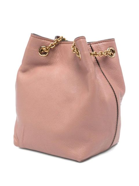 Chloé Horse Medal mini bucket bag - Pink