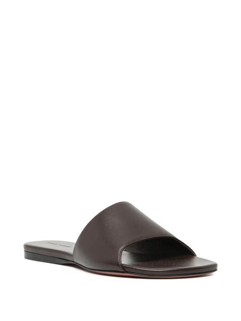 Amina Muaddi Bianca sandals - Brown - zdjęcie produktu nr 2