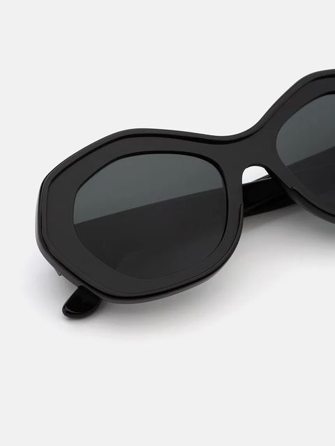 Marni okulary przeciwsłoneczne Ulawun Vulcano Black damskie kolor czarny EYMRN00024.001.J5B