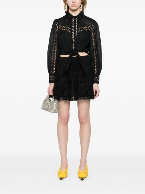 Charo Ruiz Ibiza Hortens mini skirt - Black