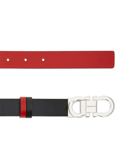 Ferragamo Gancini belt - Red