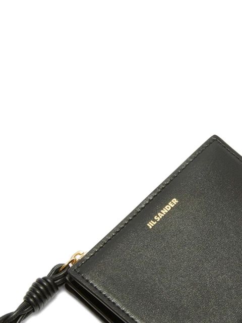 Jil Sander logo-print wallet - Black