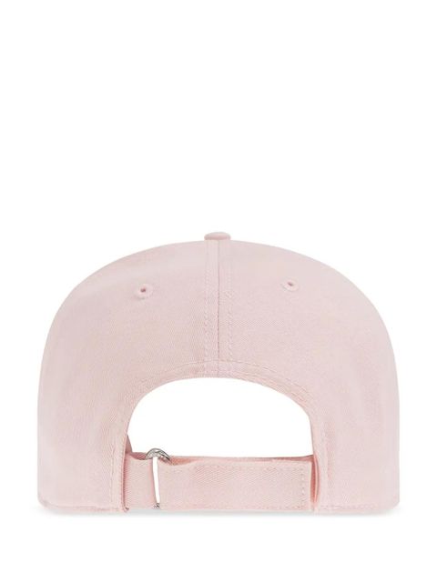 Moncler logo-appliqué cap - Pink - zdjęcie produktu nr 2
