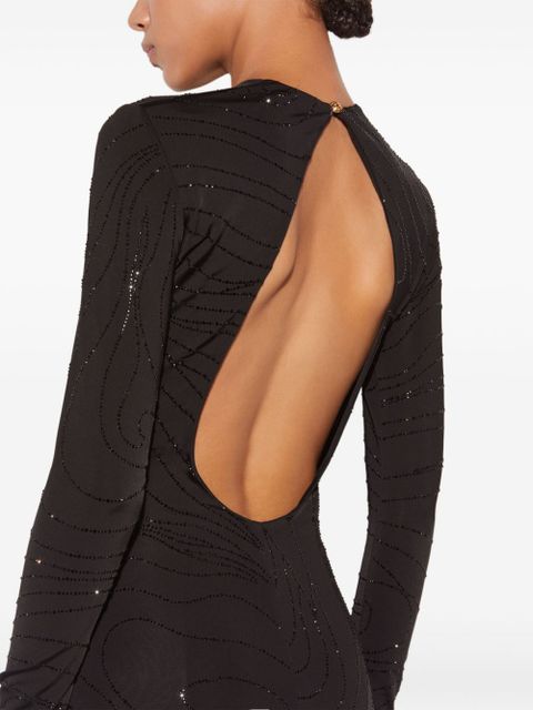 PUCCI Marmo-beaded dress - Black