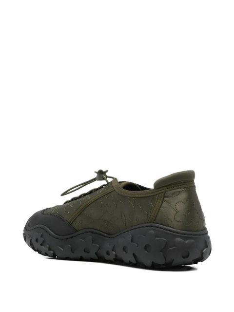 Cecilie Bahnsen Alina satin sneakers - Green
