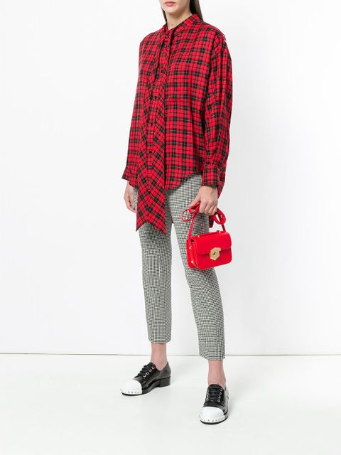 Alexander McQueen small Wicca shoulder bag - Red - zdjęcie produktu nr 2