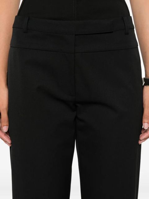 St. Agni panelled slim-cut trousers - Black