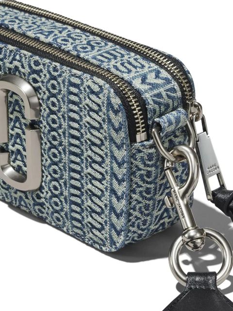 Marc Jacobs The Monogram Jacquard Snapshot camera bag - Blue