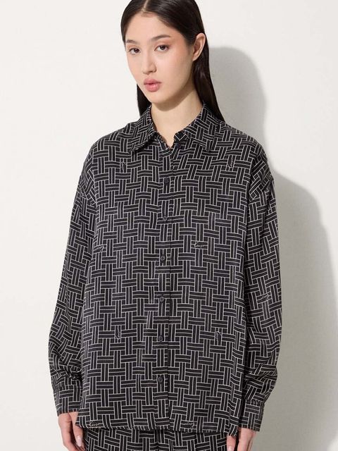 Kenzo koszula Weave Dropped Shoulders Shirt - zdjęcie produktu nr 1