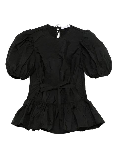 Cecilie Bahnsen puff-sleeve blouse - Black - zdjęcie produktu nr 1