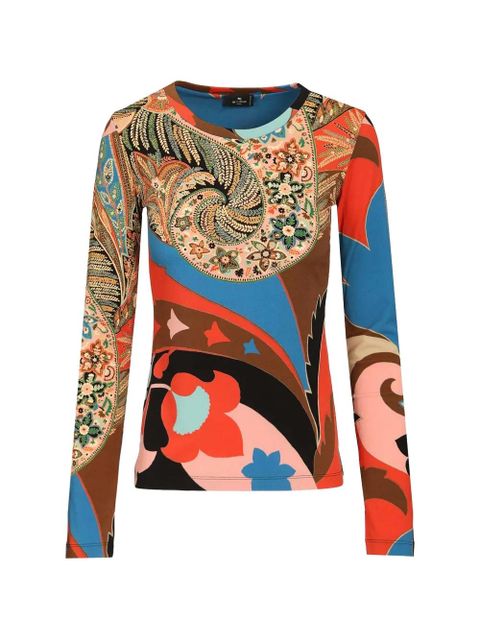 ETRO long-sleeves top - Blue - zdjęcie produktu nr 1