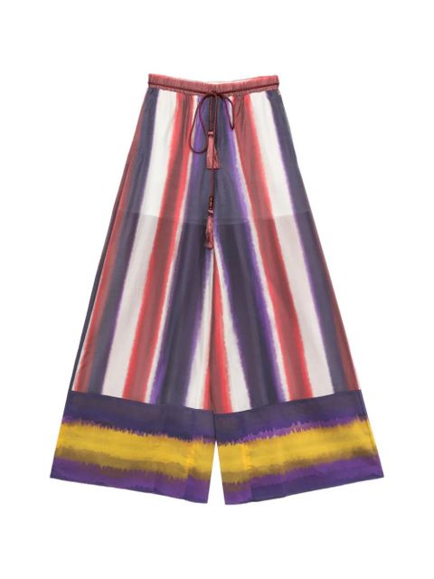 TWINSET drawstring pocket palazzo pants - Red - zdjęcie produktu nr 1