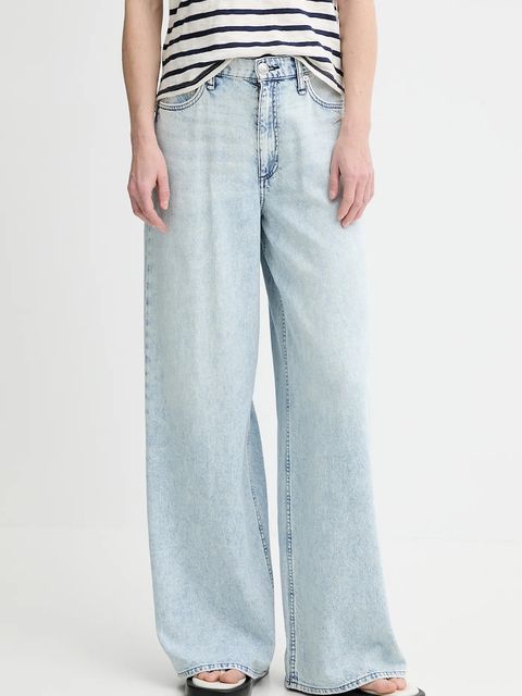 Rag & Bone jeansy damskie kolor niebieski WDD25S2952FWBE - zdjęcie produktu nr 1