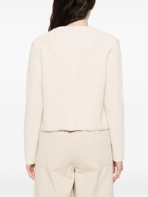 Weekend Max Mara front-pocket buttoned cardigan - Neutrals