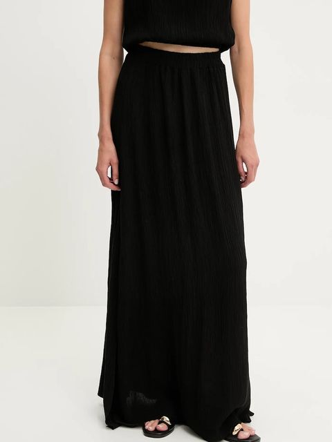 Answear.LAB bluzka i spódnica damski kolor czarny - zdjęcie produktu nr 2