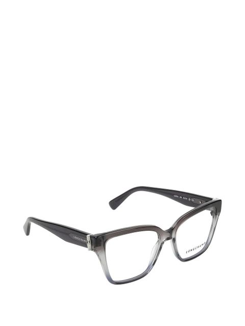 Longchamp cat-eye gradient eyeglasses - Grey