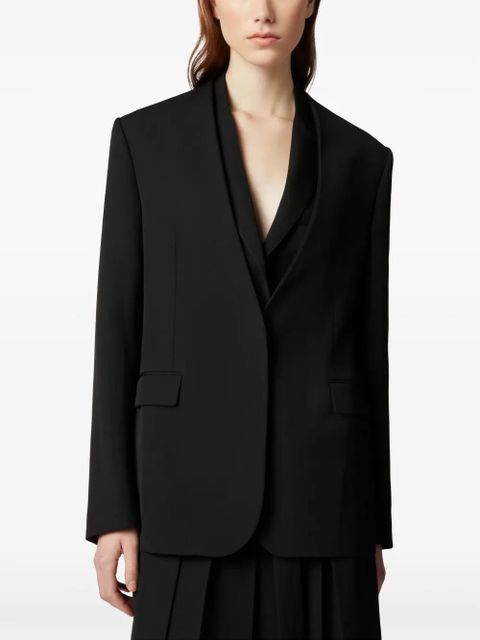 Tod's virgin wool blazer - Black