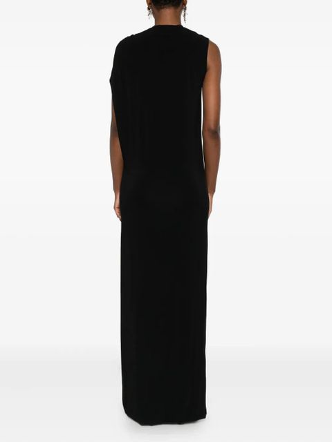 Jean Paul Gaultier knot-detail sleeveless dress - Black