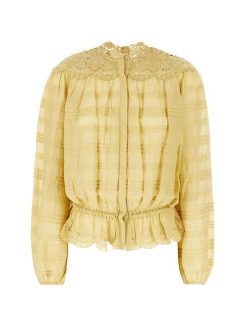 MARANT ÉTOILE Polly blouse - Yellow - zdjęcie produktu nr 1