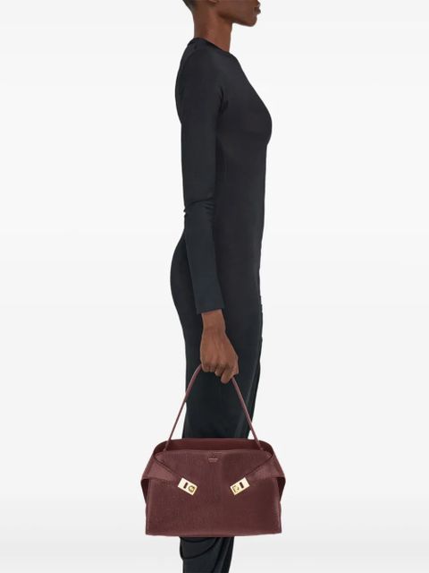 Ferragamo medium Hug leather shoulder bag - Red - zdjęcie produktu nr 2