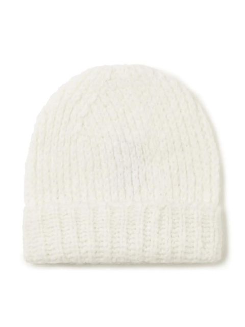 Alanui Finest ribbed beanie - White - zdjęcie produktu nr 2